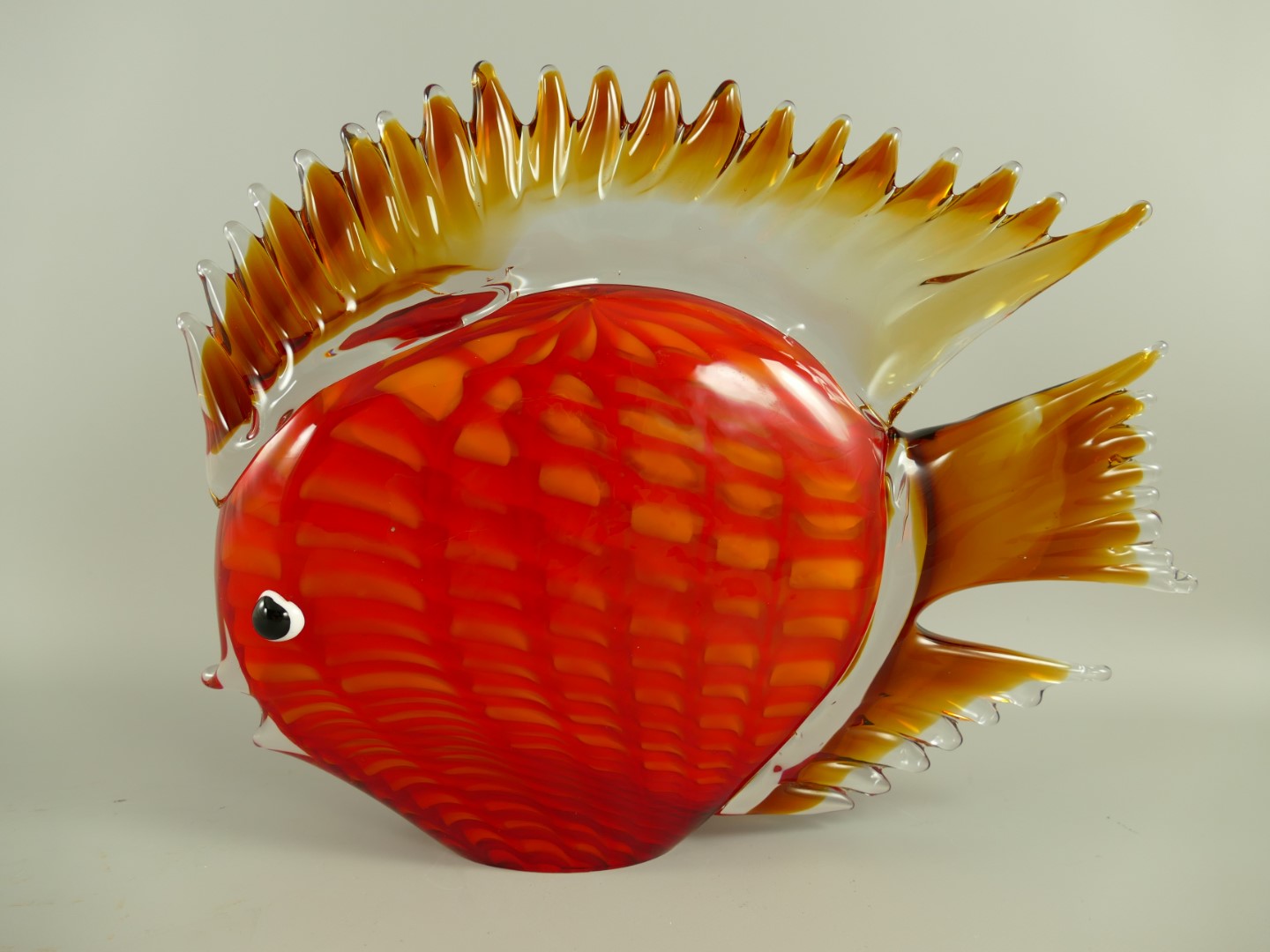 Glasfigur FISCH farbe L.44x34cm