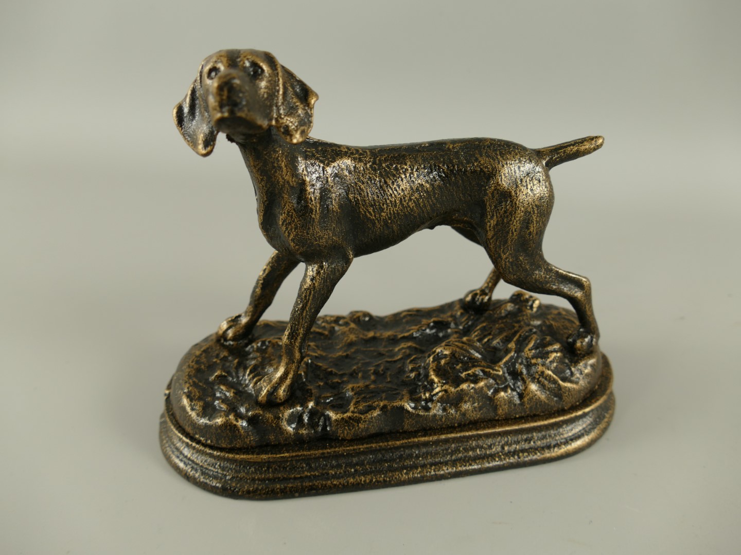 Hund rustikal Eisen L.21x17cm