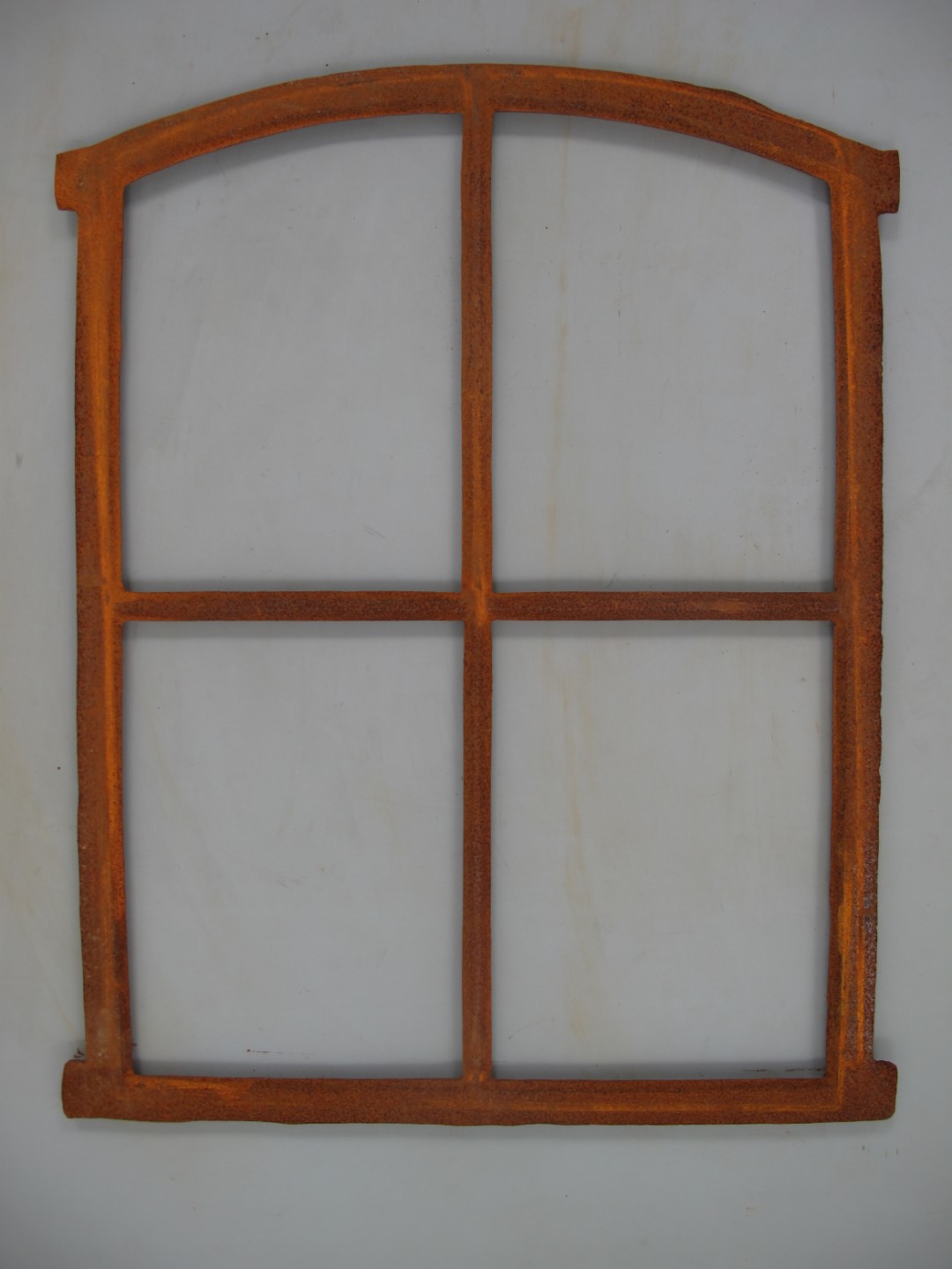 Fenster Gußeisen rostig H.64x50cm