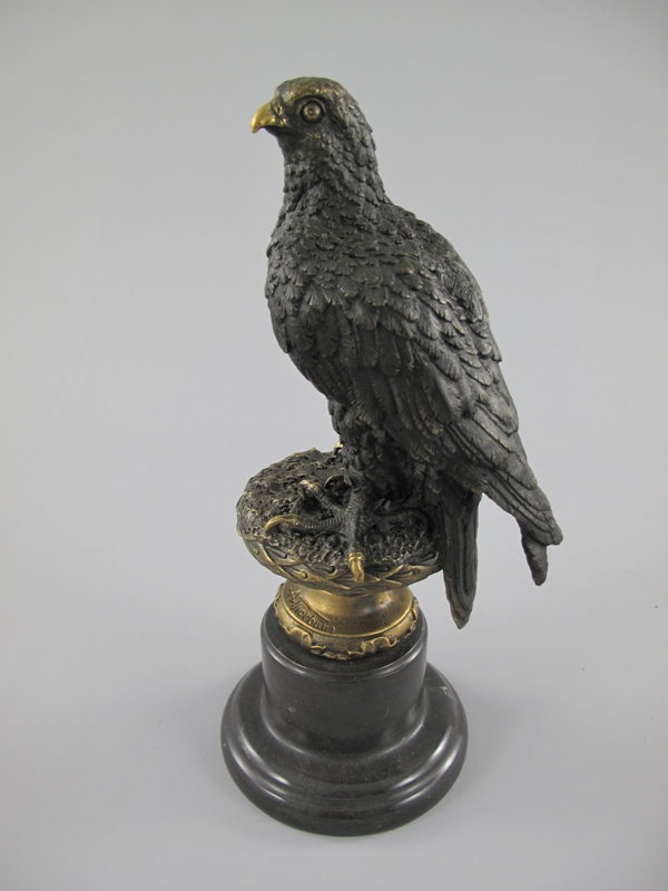 Figur Bronze Adler H.32x15cm