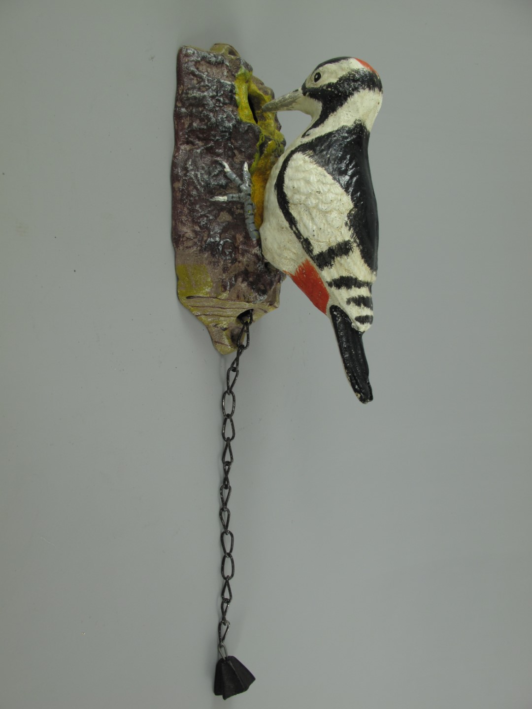 Türklopfer VOGEL Eisen FARBE H.21x13cm